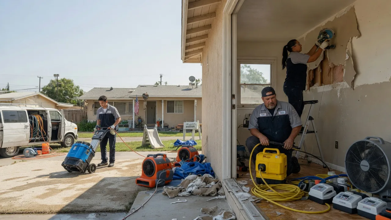 Water Damage Restoration in Platina, CA near me